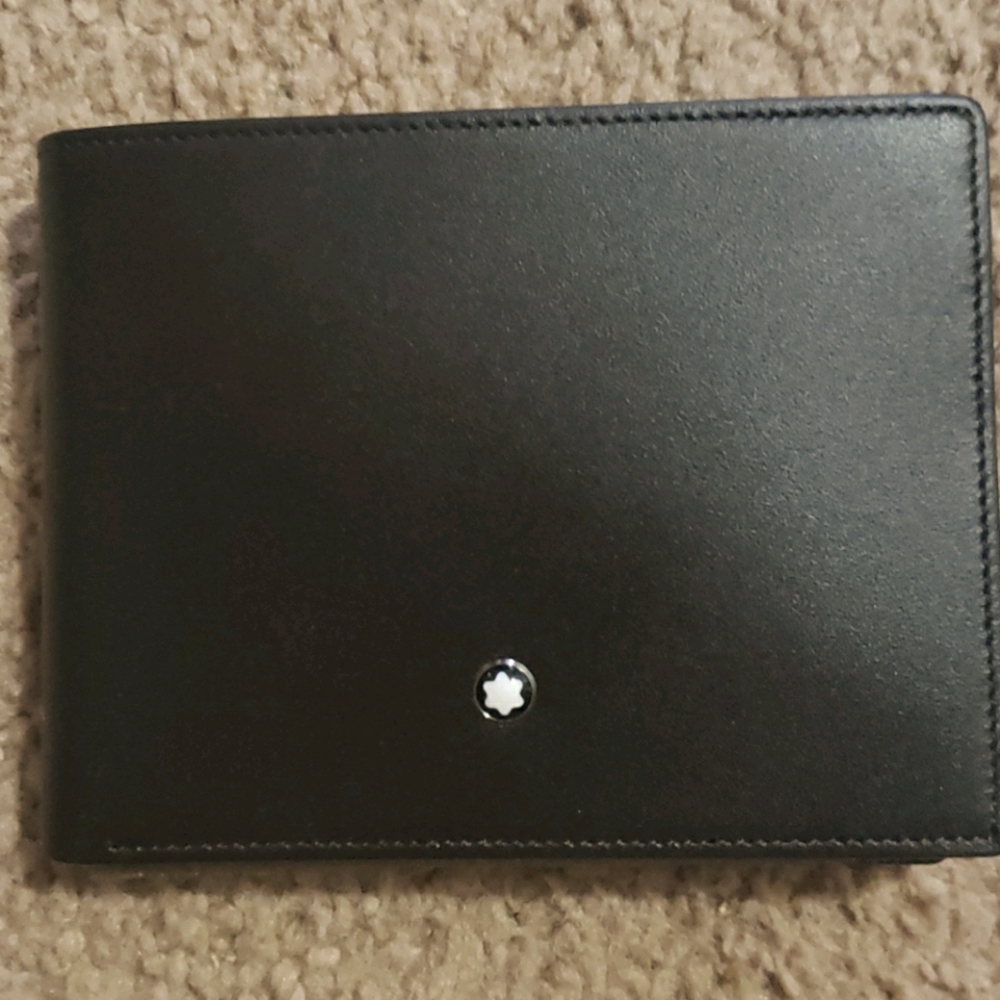Montblanc leather wallet